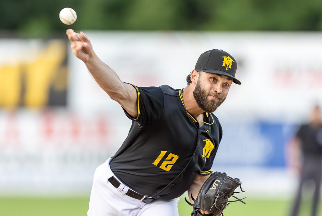 Miners closer Matt Stil (photo by Phil Hoops)