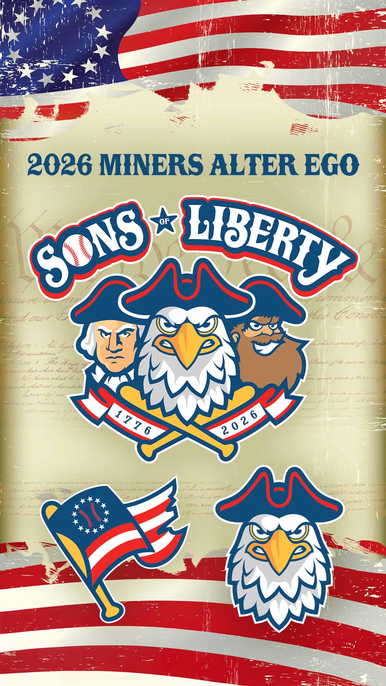 Sussex County Miners Sons of Liberty alter ego collection