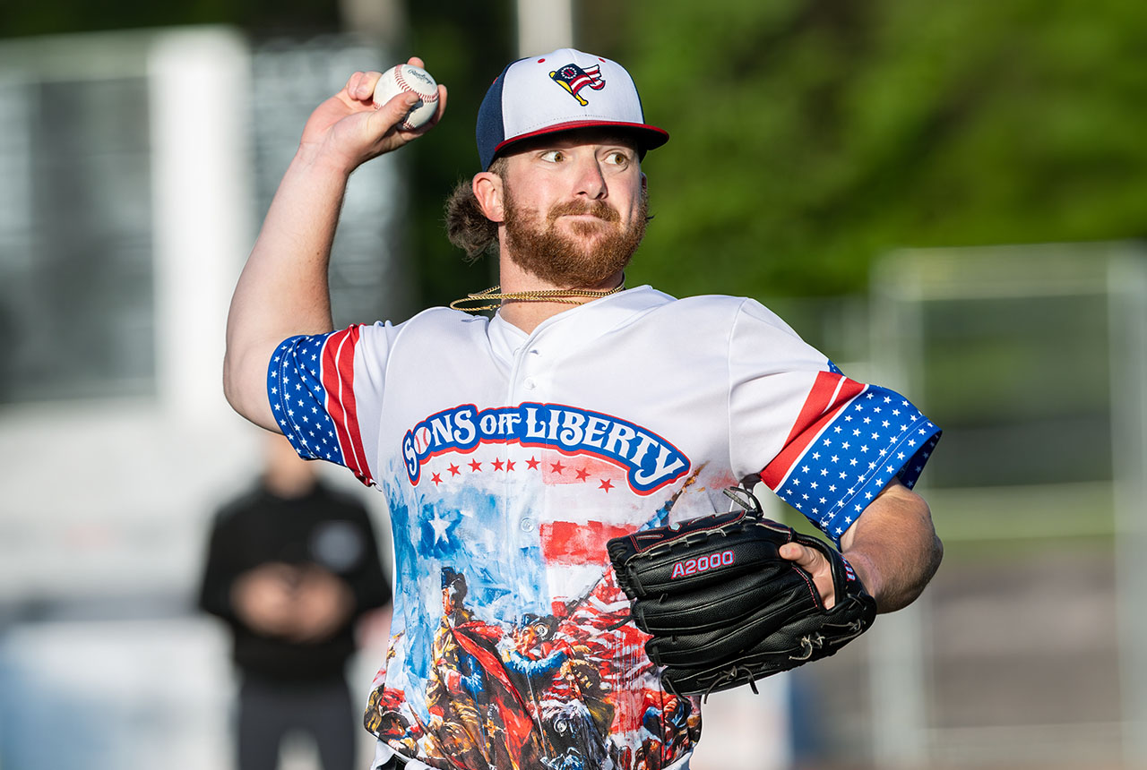 Billy Parsons pitches on Alter Ego Night, May 9, 2026