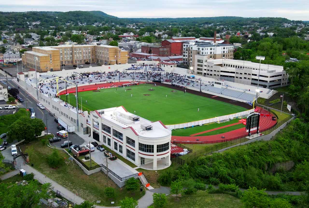 Hinchliffe Stadium, home of the New Jersey Jackals
