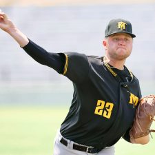 Kellen Brothers pitches the Miners to victory at Hinchliffe Stadium on May 19, 2026.