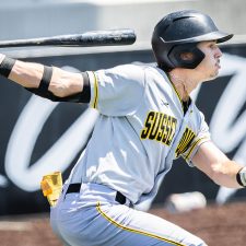 Sussex County Miners shortstop Haiden Walters (photo by Phil Hoops)