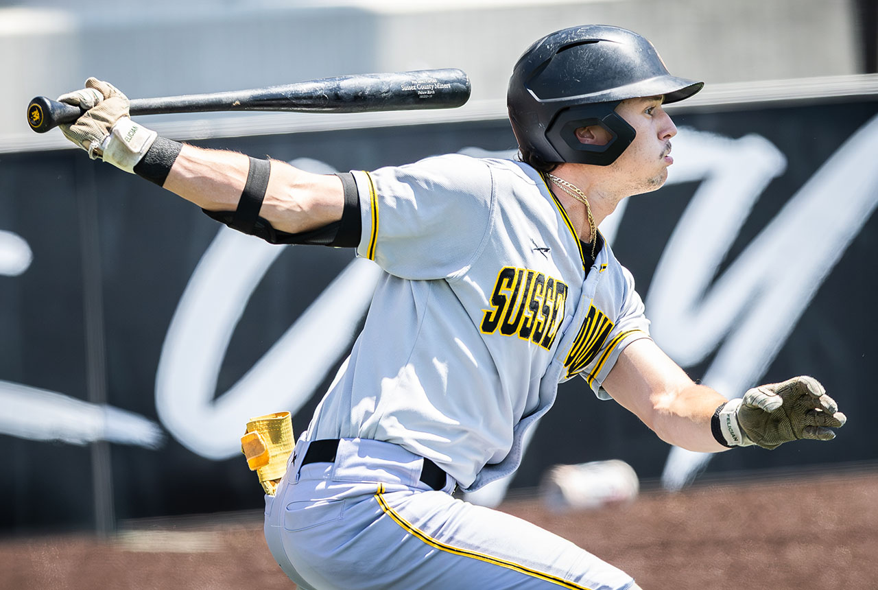 Sussex County Miners shortstop Haiden Walters (photo by Phil Hoops)