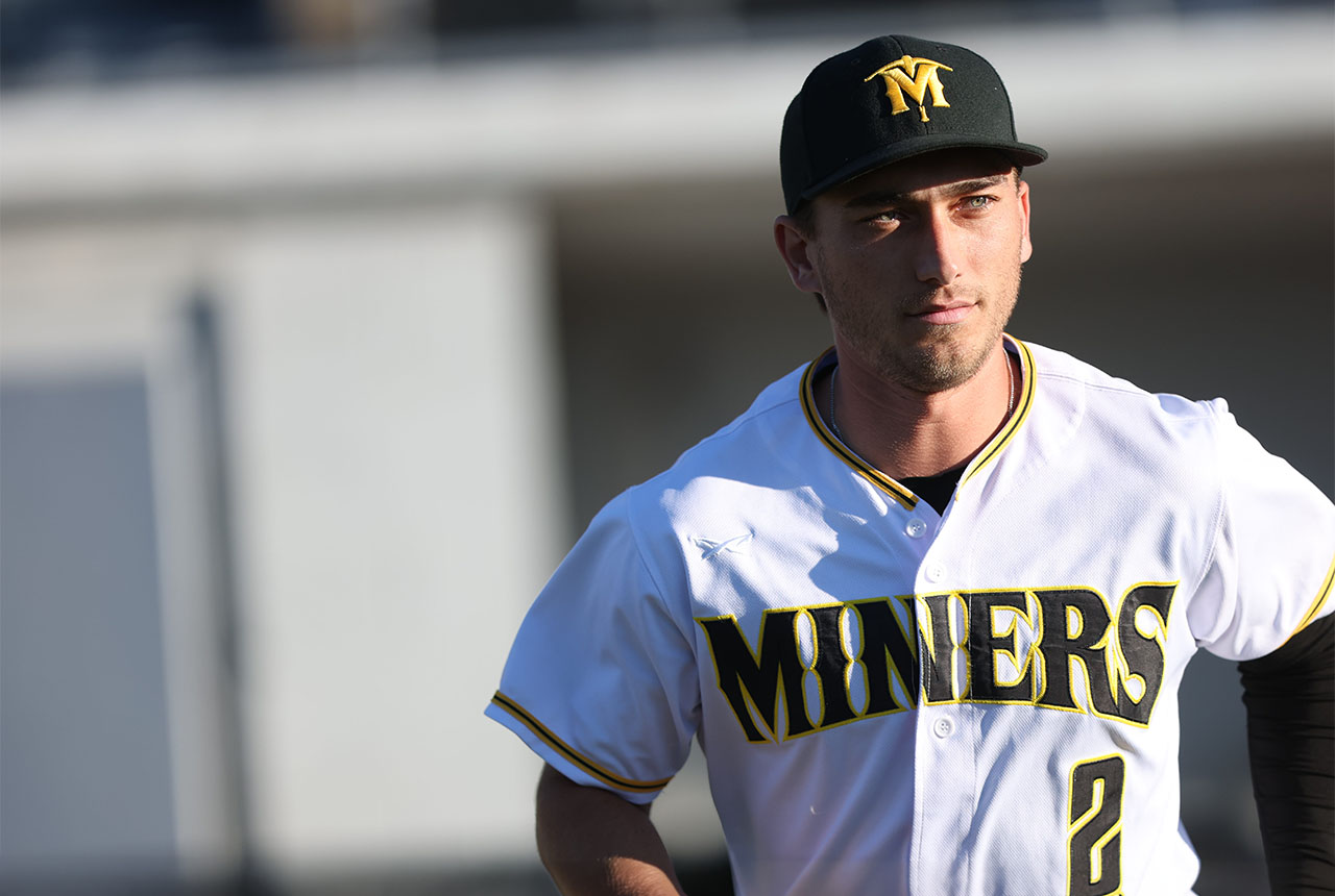 Sussex County Miners second baseman Hunter D'Amato (photo by Phil Hoops)