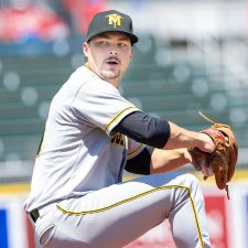 Sussex County Miners pitcher Jackson Balzan (photo by Phil Hoops)