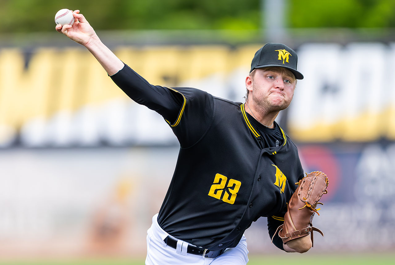 Sussex County Miners pitcher Kellen Brothers (photo by Phil Hoops).