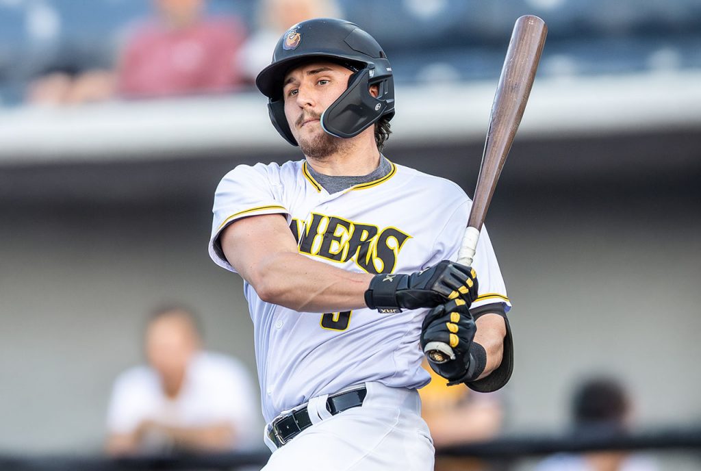 Sussex County Miners utility player Keenan O'Brien (photo by Phil Hoops).