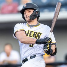 Sussex County Miners utility player Keenan O'Brien (photo by Phil Hoops).