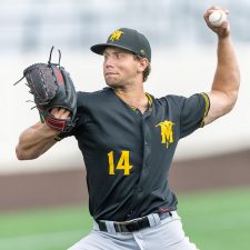 Sussex County Miners pitcher Rob Hensey (photo by Phil Hoops)