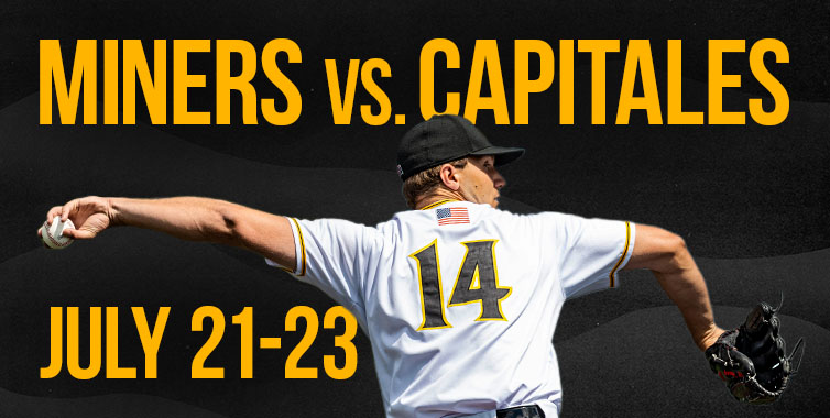 Sussex County Miners vs. Québec Capitales, July 21-23, 2026