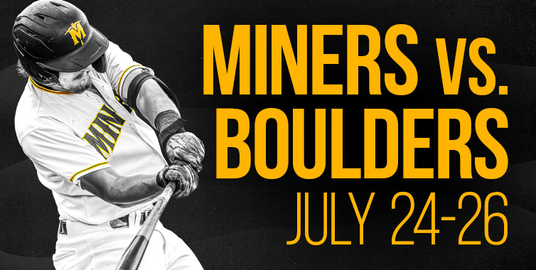 Sussex County Miners vs. Rockland Boulders, July 24-26, 2026