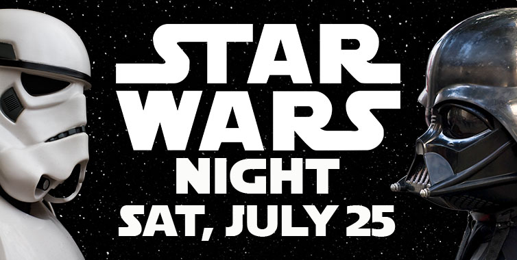 Sussex County Miners Star Wars Night on Saturday, July 25, 2026