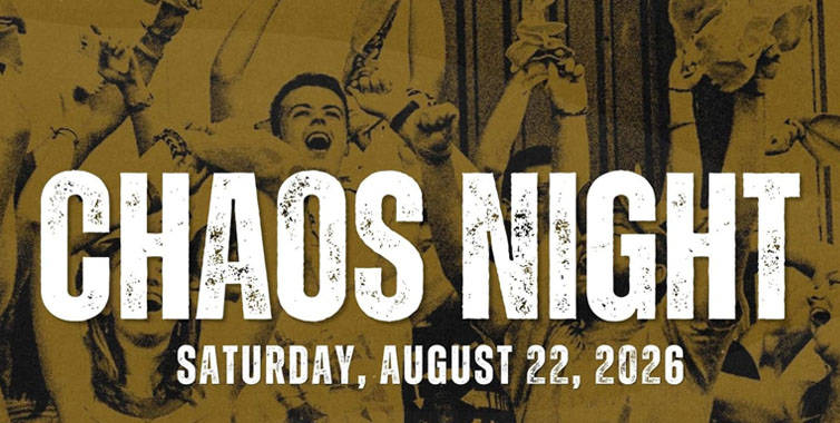 Sussex County Miners Chaos Night, Saturday, August 22, 2026