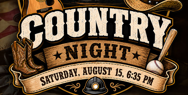 Sussex County Miners Country Night, Saturday, August 15, 2026
