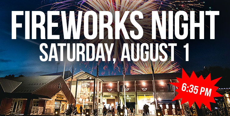 Sussex County Miners Fireworks Saturday, August 1, 2026