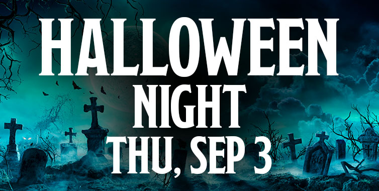 Sussex County Miners Halloween Night, September 3, 2026