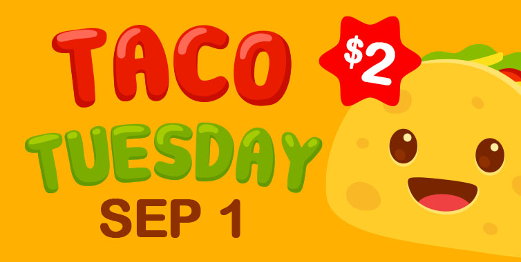 Sussex Count Miners Taco Tuesday, September 1