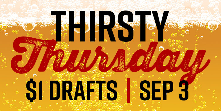 Sussex Count Miners Thirsty Thursday, September 3, 2026