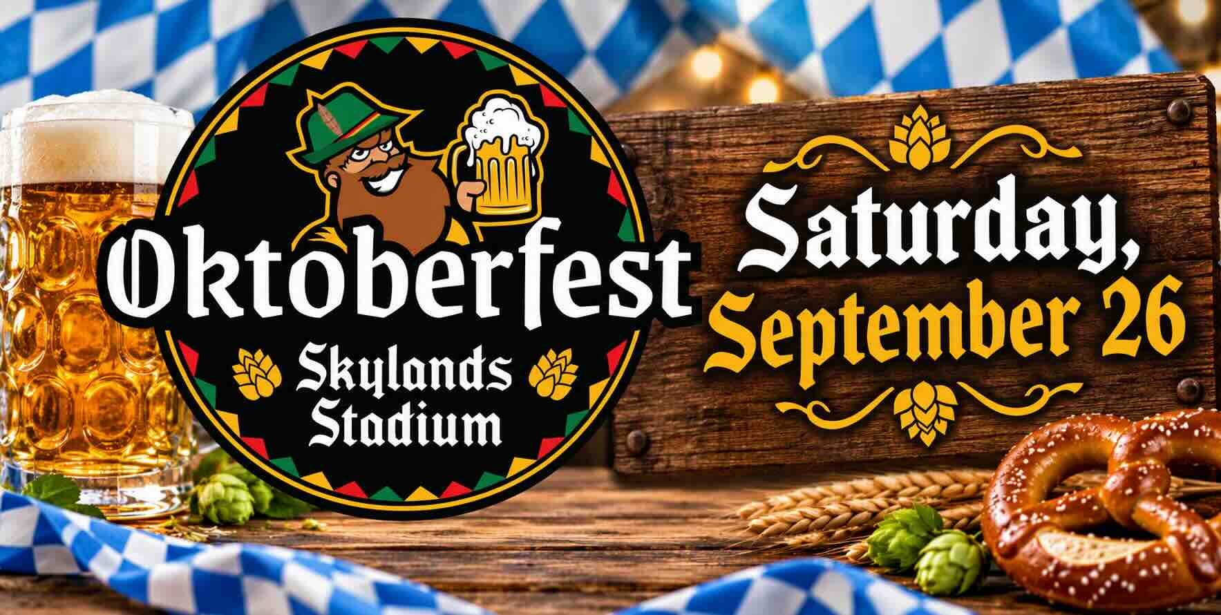 Oktoberfest at Skylands Stadium's Jack-O'-Lantern Experience, Saturday, September 26, 2026