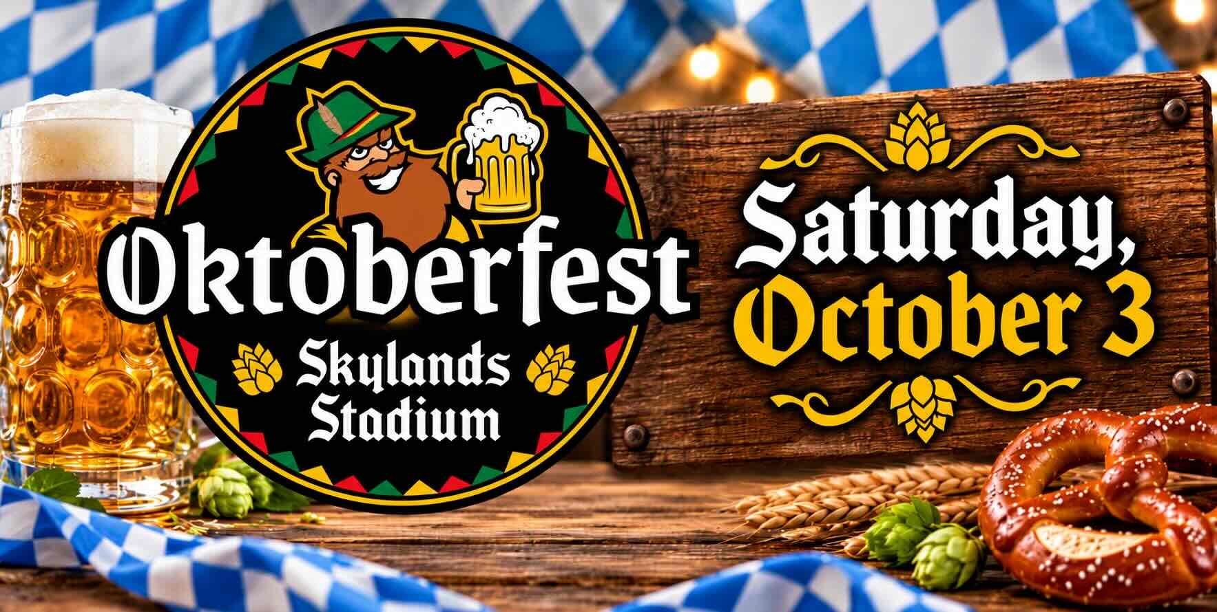 Oktoberfest at Skylands Stadium's Jack-O'-Lantern Experience, Saturday, October 3, 2026